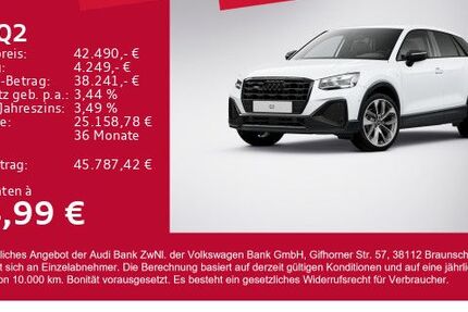 Audi Q2 8.597 km 42.490 &euro; Gersthofen 86368