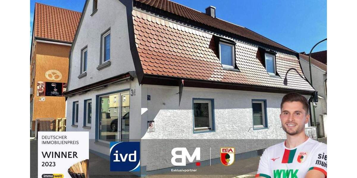 Mehrfamilienhaus, Wohnhaus Augsburg / Lechhausen Lechhausen - 7 Zimmer, 73 m&sup2;, 590.000&euro; | Angebot:25733534
