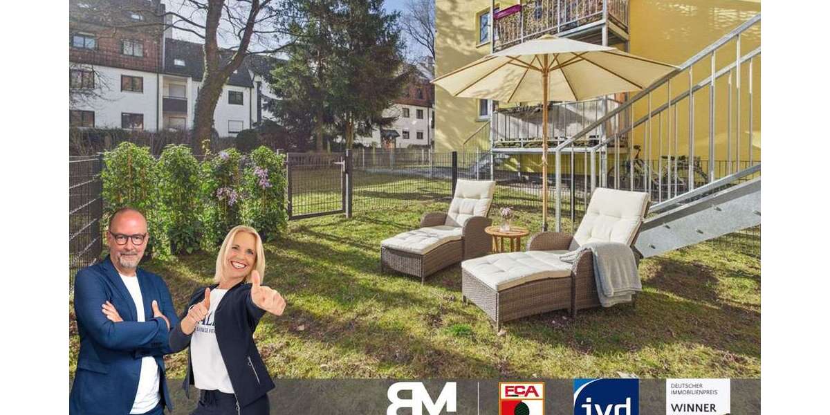 Etagenwohnung Augsburg Innenstadt - 3 Zimmer, 72 m&sup2;, 396.000&euro; | Angebot:25540182