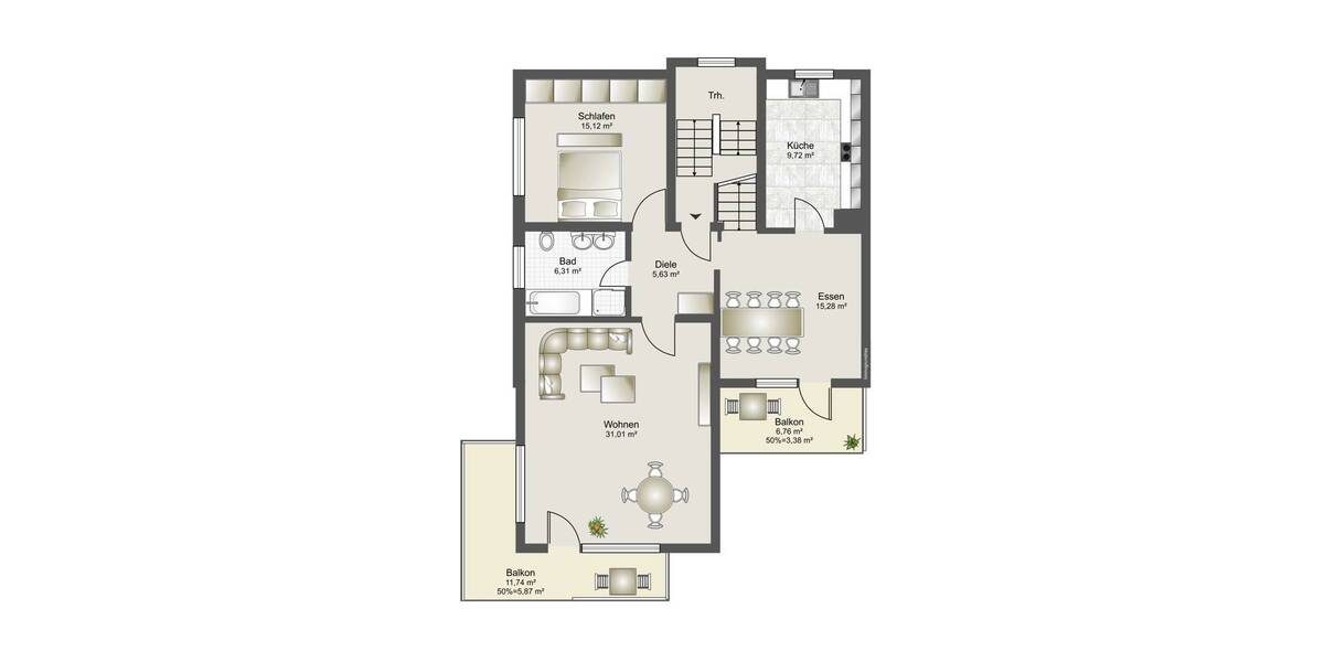 Mehrfamilienhaus, Wohnhaus Augsburg Haunstetten - 9 Zimmer, 232 m&sup2;, 1.249.000&euro; | Angebot:26740187