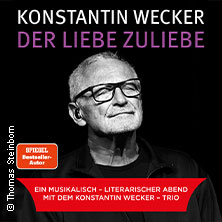 Konstantin Wecker - Der Liebe zuliebe 12.11.2026 Stadthalle Gersthofen