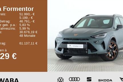 Cupra Formentor 10.007 km 51.990 € Gersthofen 86368