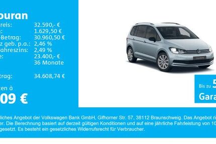 VW Touran 11.900 km 32.590 &euro; Gersthofen 86368