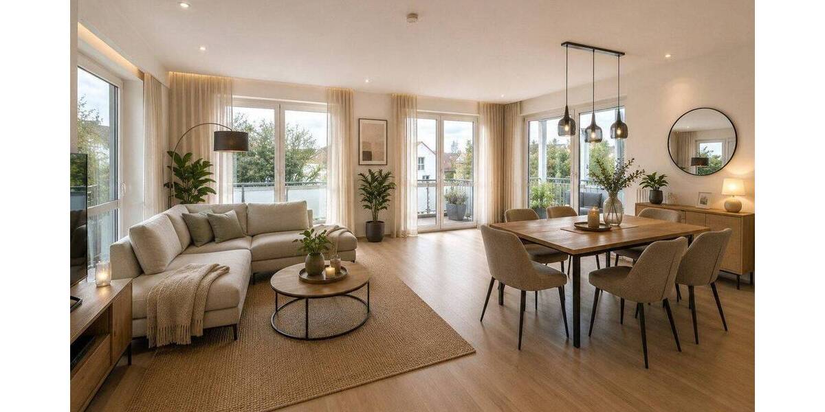Etagenwohnung Mering Reifersbrunn - 3 Zimmer, 85 m&sup2;, 379.000&euro; | Angebot:26819542