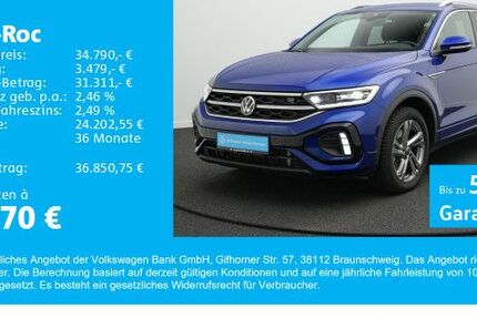 VW T-Roc 11.335 km 34.270 &euro; Gersthofen 86368