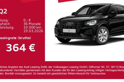 Audi Q2 31.500 km 34.550 &euro; Gersthofen 86368