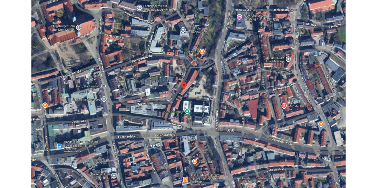 Etagenwohnung Augsburg Innenstadt - 1 Zimmer, 35 m&sup2;, 189.000&euro; | Angebot:26017451