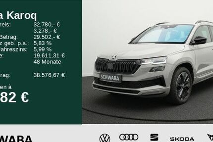 Skoda Karoq 40.000 km 31.970 € Gersthofen 86368