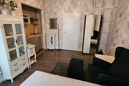 Vollmöblierte 1-Zimmer-Wohnung im EG zimmer