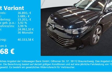 VW Passat Variant 18.300 km 36.890 € Gersthofen 86368