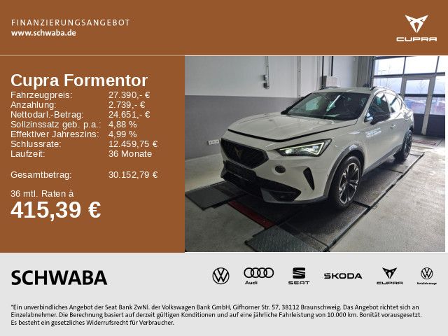 Cupra Formentor 31.919 km 27.390 &euro; Gersthofen 86368
