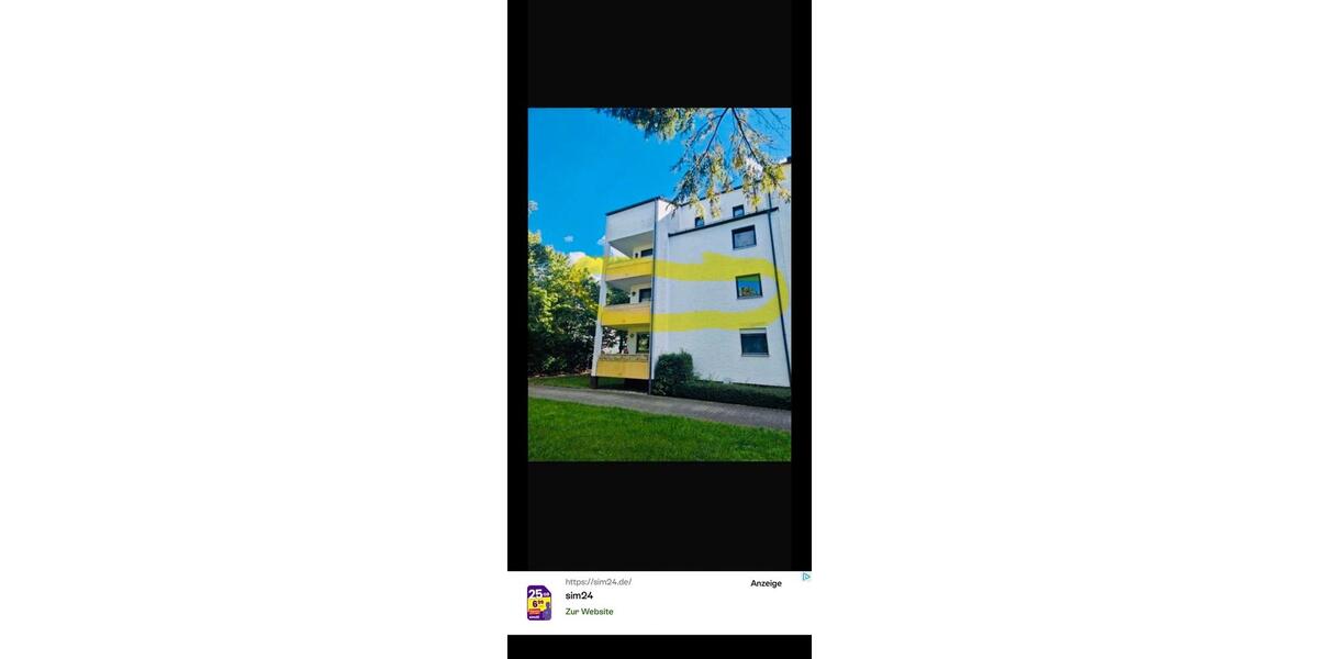 Etagenwohnung Neusäß - 2 Zimmer, 50 m&sup2;, 1.000&euro; | Angebot:26351904