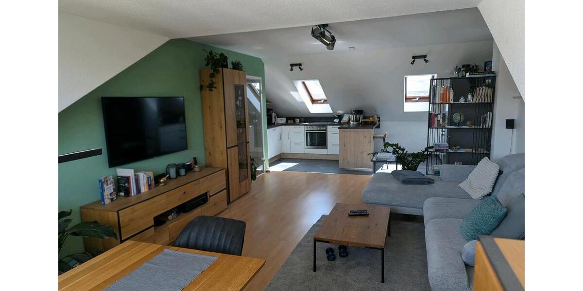 Dachgeschoßwohnung Augsburg Haunstetten-Siebenbrunn - 2 Zimmer, 66 m&sup2;, 271.000&euro; | Angebot:26888071