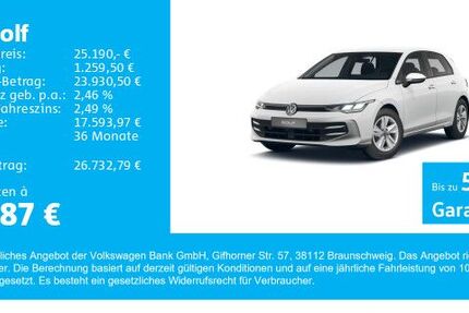 VW Golf 12.500 km 24.360 &euro; Gersthofen 86368