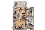 Etagenwohnung Augsburg Antonsviertel - 1 Zimmer, 35 m&sup2;, 149.000&euro; | Angebot:26421665