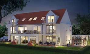 Etagenwohnung Augsburg Lechhausen - 3 Zimmer, 71 m&sup2;, 369.900&euro; | Angebot:25510454