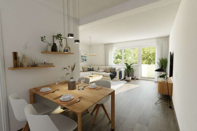 Etagenwohnung Augsburg Hochzoll - 3 Zimmer, 90 m&sup2;, 229.000&euro; | Angebot:26667124