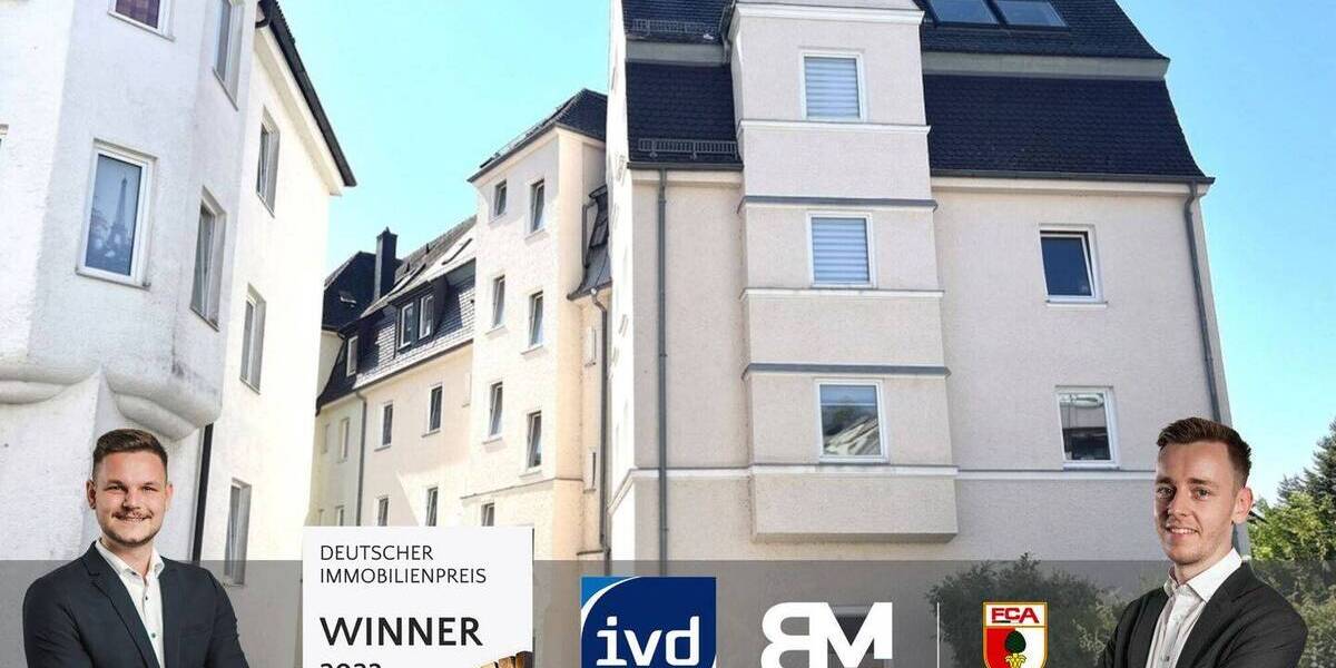 Etagenwohnung Augsburg Göggingen - 2 Zimmer, 64 m&sup2;, 199.000&euro; | Angebot:26819977
