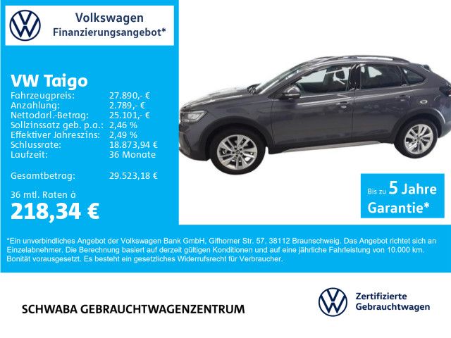 VW Taigo 6.200 km 27.890 € Gersthofen 86368