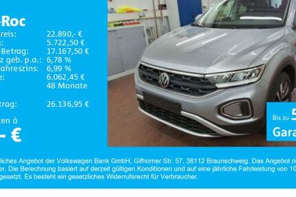 VW T-Roc 8.600 km 22.890 € Gersthofen 86368