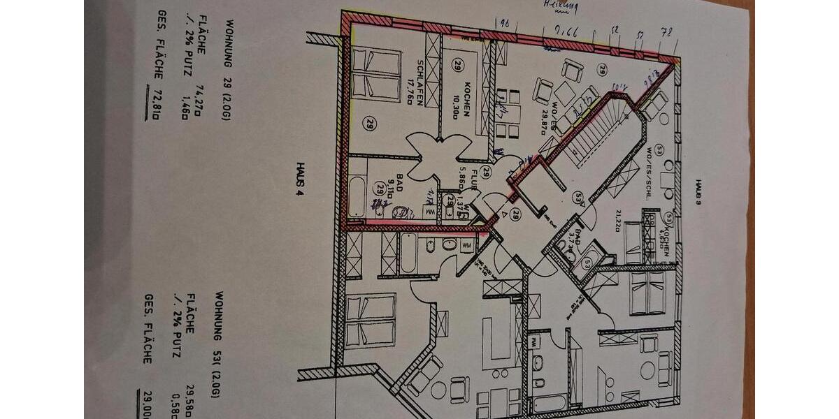 Etagenwohnung Untermeitingen - 2 Zimmer, 74 m&sup2;, 269.000&euro; | Angebot:26549058