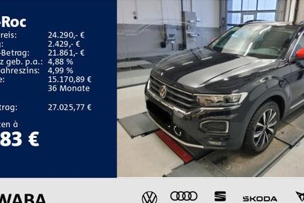 VW T-Roc 40.357 km 24.290 &euro; Gersthofen 86368