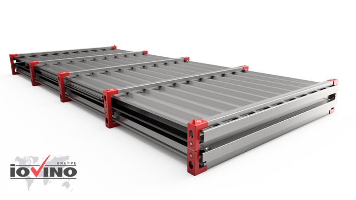 Rabattaktion zur Deutschland-Einführung Lagerbox 5 m 2S RED Werkzeugbox Bauwagen Gerätehaus Box zimmer