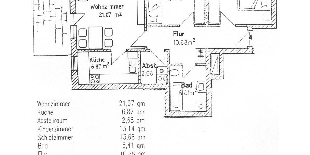 Erdgeschoßwohnung Augsburg Haunstetten-Siebenbrunn - 3 Zimmer, 75 m&sup2;, 375.000&euro; | Angebot:26579059