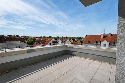 Einzigartige 3-Zimmer-Dachgeschosswohnung mit umlaufender Terrasse 3 zimmer