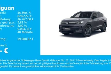 VW Tiguan 15.900 km 35.690 &euro; Gersthofen 86368