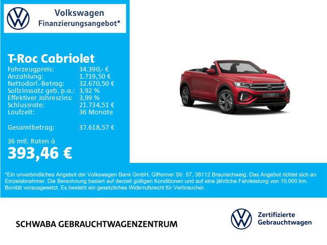VW T-Roc 18.700 km 34.390 &euro; Gersthofen 86368