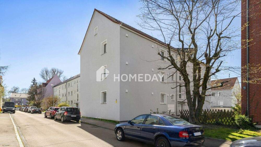 Etagenwohnung Augsburg Kriegshaber - 2 Zimmer, 57 m&sup2;, 249.000&euro; | Angebot:25677586