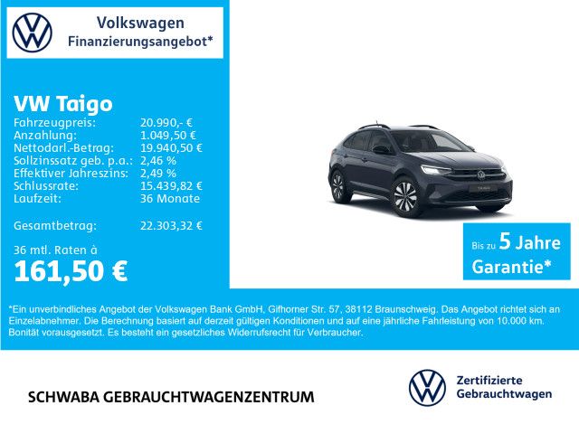 VW Taigo 11.100 km 20.990 &euro; Gersthofen 86368