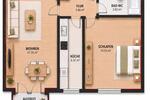Etagenwohnung Augsburg Antonsviertel - 2 Zimmer, 49 m&sup2;, 620&euro; | Angebot:26704342