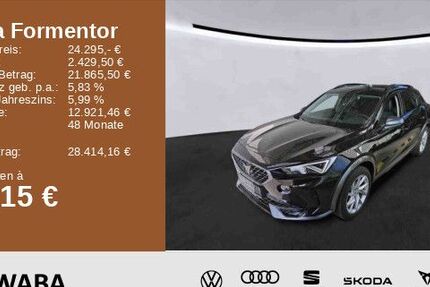 Cupra Formentor 47.430 km 23.795 € Gersthofen 86368