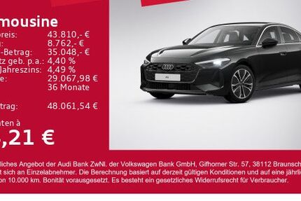 Audi A5 18.400 km 43.810 € Gersthofen 86368