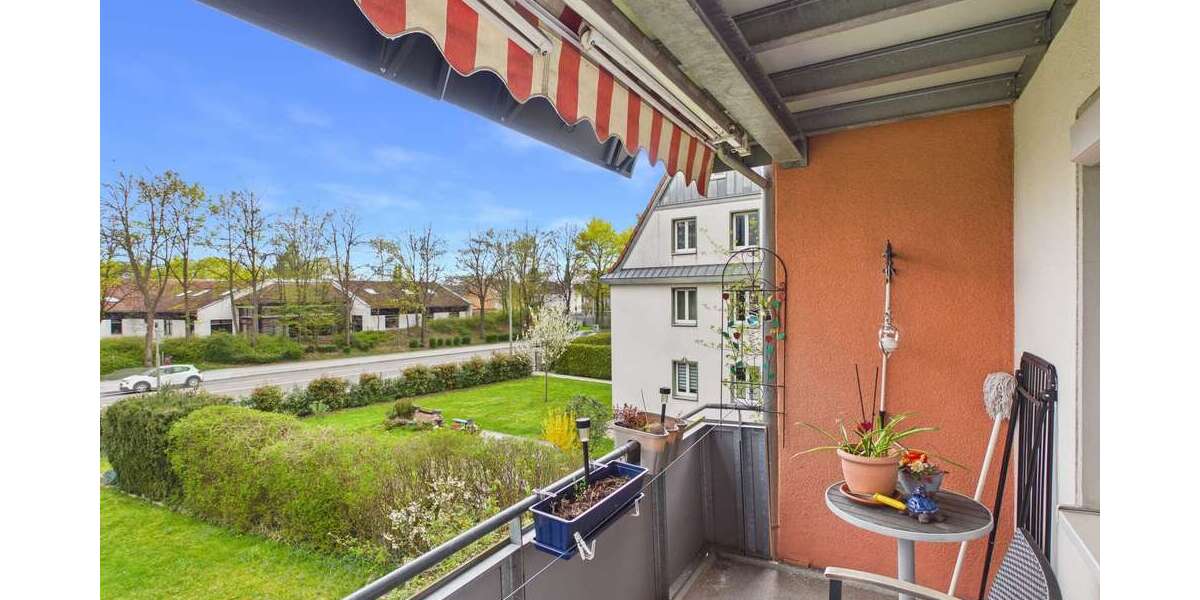 Vermietetes Investment mit Potenzial in Haunstetten - 3-Zimmer-Wohnung mit Balkon - Etagenwohnung Augsburg Augsburg - Haunstetten - Siebenbrunn - Haunstetten | Angebot:26420295