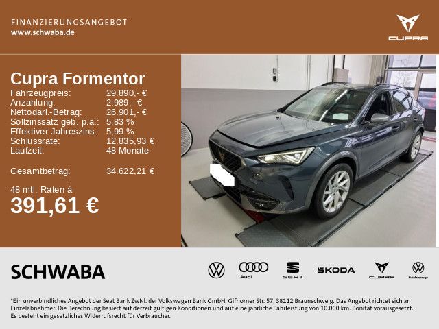 Cupra Formentor 36.000 km 29.890 € Gersthofen 86368