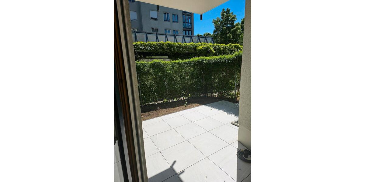 Terrassenwohnung Augsburg Haunstetten-Siebenbrunn - 2 Zimmer, 46 m&sup2;, 1.100&euro; | Angebot:25929819