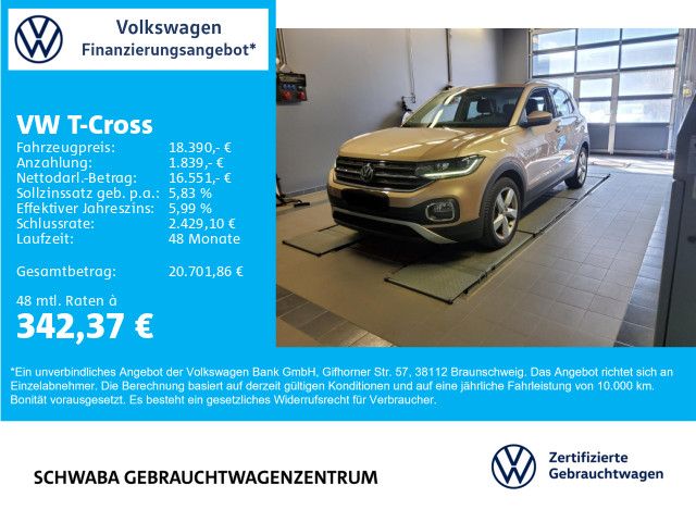 VW T-Cross 57.900 km 17.690 € Gersthofen 86368