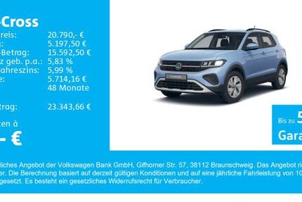 VW T-Cross 2.700 km 20.790 &euro; Gersthofen 86368