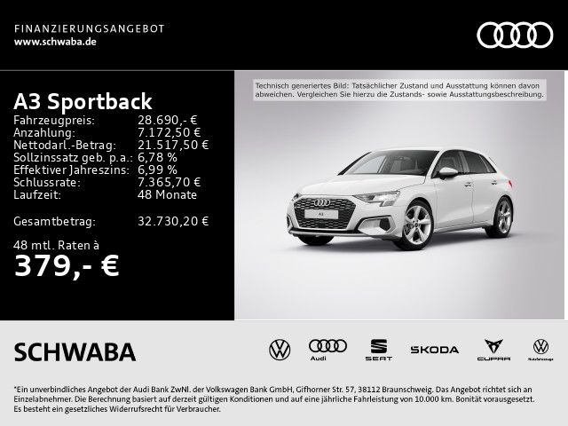 Audi A3 22.000 km 28.690 € Gersthofen 86368