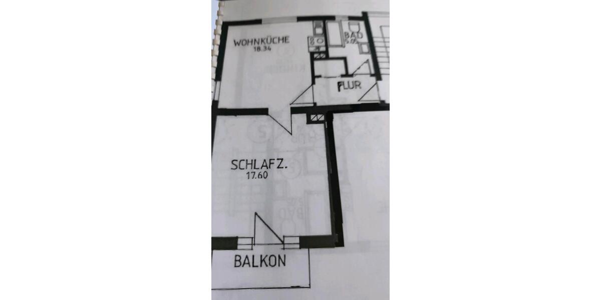 Etagenwohnung Augsburg Universitätsviertel - 2 Zimmer, 47 m&sup2;, 145.000&euro; | Angebot:27120595
