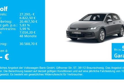 VW Golf 9.800 km 27.290 &euro; Gersthofen 86368