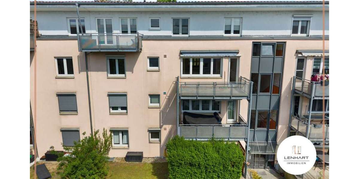 Etagenwohnung Augsburg Pfersee - 4 Zimmer, 99 m&sup2;, 410.000&euro; | Angebot:26679325