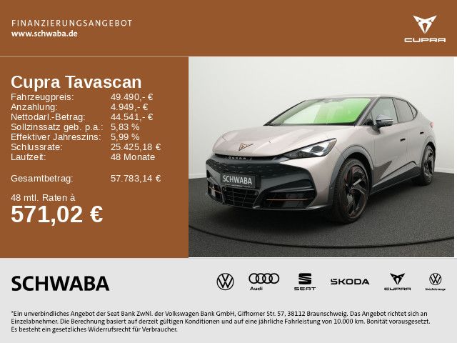 Cupra Tavascan 9.503 km 48.810 € Gersthofen 86368