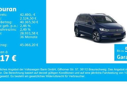 VW Touran 2.000 km 42.490 &euro; Gersthofen 86368