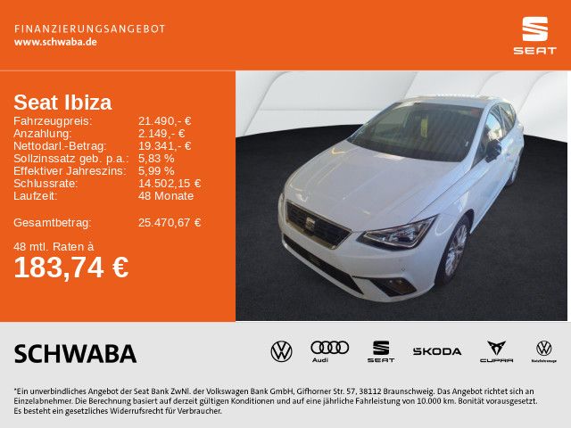 Seat Ibiza 20.400 km 21.490 € Gersthofen 86368