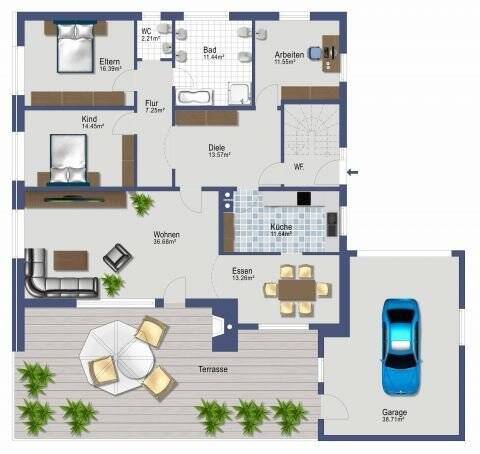 Mehrfamilienhaus, Wohnhaus Mering - 1 Zimmer, 350 m&sup2;, 1.290.000&euro; | Angebot:25678460