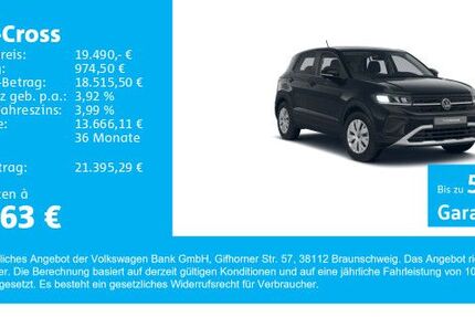 VW T-Cross 8.500 km 19.490 &euro; Gersthofen 86368